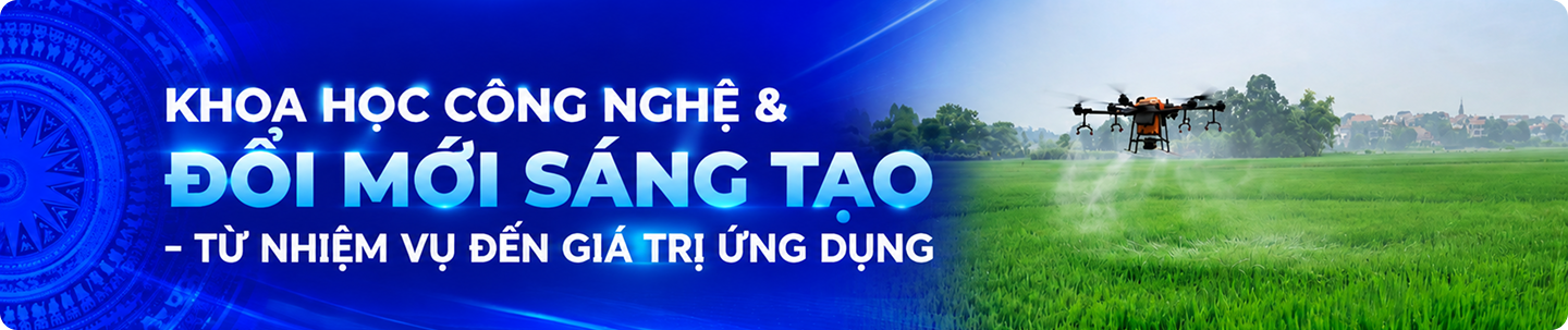 Khoa học công nghệ và đổi mới sáng tạo — từ nhiệm vụ đến giá trị ứng dụng